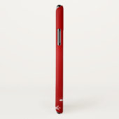 Snowflakes Red Holiday Case-Mate iPhone Case (Achterkant / rechts)