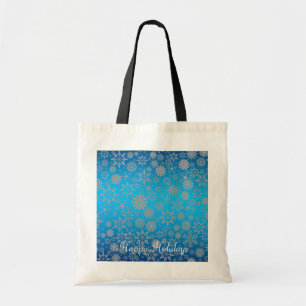 Snowflakes Sac fourre-tout de vacances