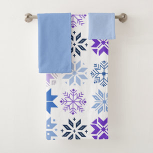 Snowflakes scandinave Serviette