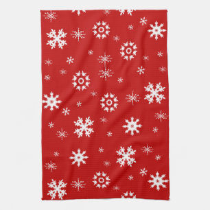 Snowflakes Serviette de cuisine