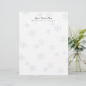Snowflakes van briefpapier (Staand voorkant)