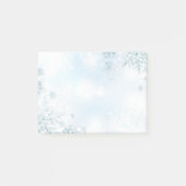 Snowflakes van feestdag post-it® notes (Voorkant)