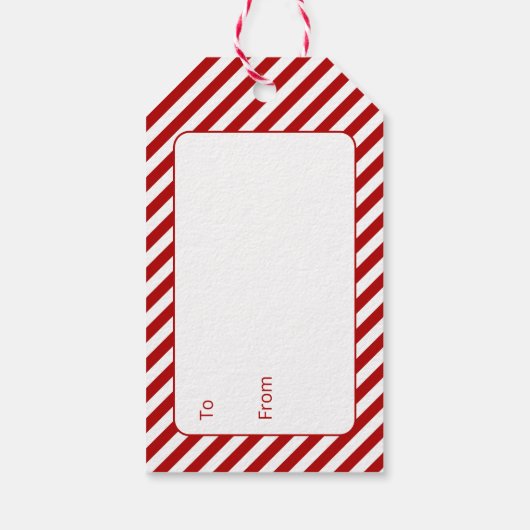 Snowflakes voor fijne kerst - Label Cadeaulabel (Achterkant)