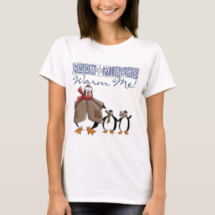Snowflakes Warm Me Tshirts et cadeaux de vacances