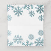 Snowflakes Wedding (Binnenkant ongevouwen)
