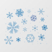 Snowflakes Window Cling Raamsticker (Vel)