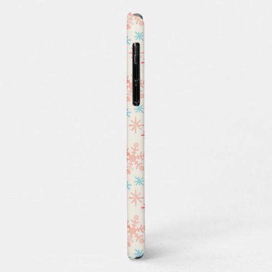 Snowflakes Winter Pattern Case-Mate iPhone Case (Achterkant/links)