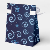 Snowflakes winterpleisters bedankdoosjes (Achterkant)