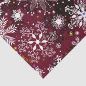 Snowflap-kerstweefsel Tissuepapier (Detail)