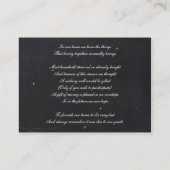 snowflics chalkboard hiver souhaitant bien cartes (Dos)