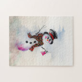 Snowgal avec le puzzle à ressort (Horizontal)
