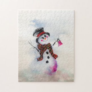 Snowgal met bling portemonnee puzzel
