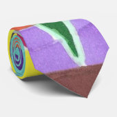 Snowie Roses Neck Tie Stropdas (Opgerold)