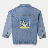 Snowie Snowman Denim Jacket (Achterkant)