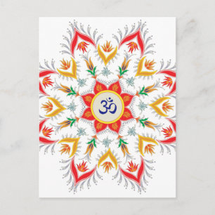 Sn'owm flakes!!!" briefkaart