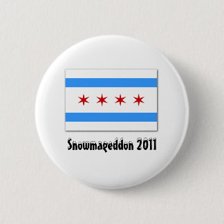 Snowmageddon 2011 ronde button 5,7 cm