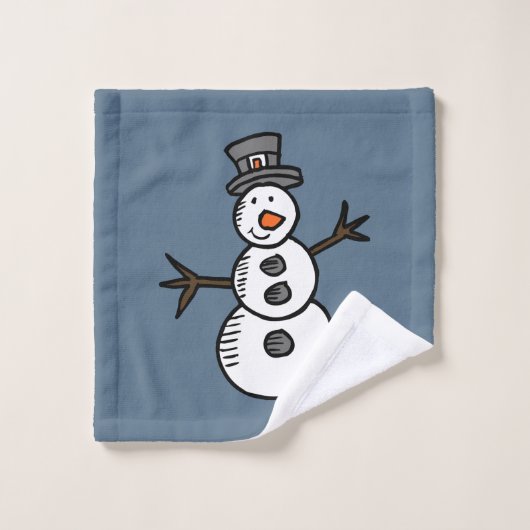 Snowman (Gant de toilette)