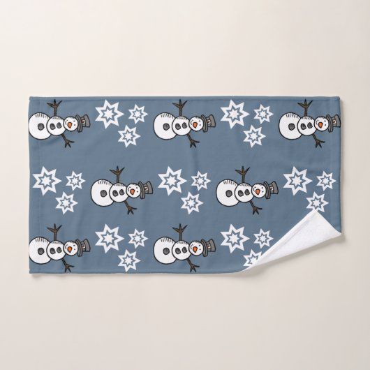 Snowman (Serviette à main)