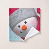 Snowman (Gant de toilette)