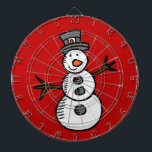 Snowman<br><div class="desc">Illustration pour Christmas with cute,  smiley snowman decoration. C'est possible to change the background color and to add different one to the design with your choice.</div>