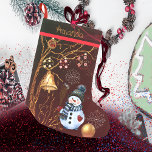 Snowman<br><div class="desc">Vous cherchez un stock qui est sûr d'apporter l'esprit de vacances dans votre maison? Ne cherchez pas plus loin que ce Snowman Christmas Stocker! Ce bas est parfait pour tous ceux qui aiment Noël, avec son design festif et son tissu luxuriant. Le bas est orné d'un arbre doré avec des...</div>