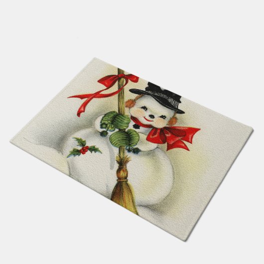 Snowman 001 deurmat (Schuin)