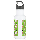 Snowman 001 waterfles  (Achterkant)