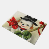 Snowman 004 deurmat (Schuin)