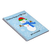 Snowman #1-2 Carnet Spiral (Côté Droit)