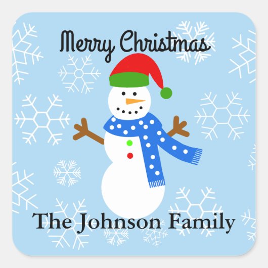 Snowman #1-2 Stickers (Voorkant)