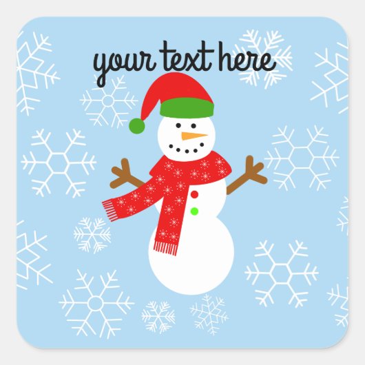 Snowman #2-4 Stickers (Voorkant)