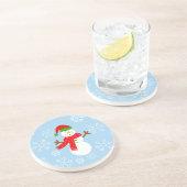Snowman #2 Onderzetter (Zijkant)