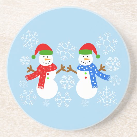 Snowman #3 Dessous de verre (Devant)