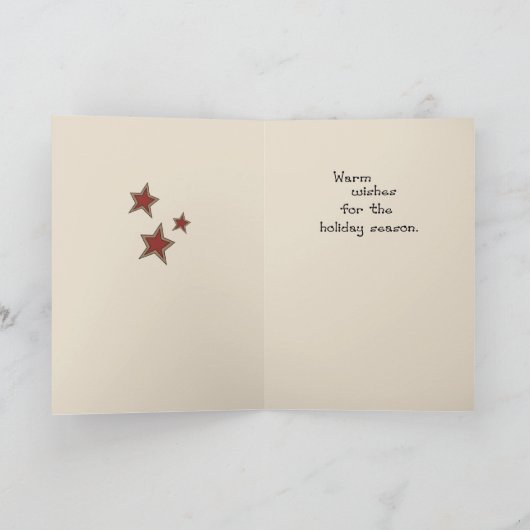 Snowman à la campagne en noir Casquette carte de N (Intérieur)