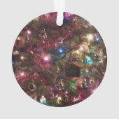 Snowman Acrylic Ornament (achterkant)