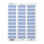 Snowman Adres Etiket (Full Sheet)