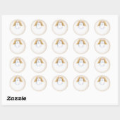 Snowman Angel 2 - Stickers Vacances (Feuille)