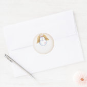 Snowman Angel 2 - Stickers Vacances (Enveloppe)