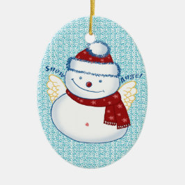 Snowman Angel ornamenten