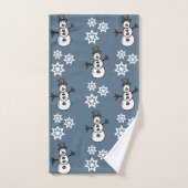 Snowman Bad Handdoek (Handdoek)