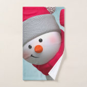 Snowman Bad Handdoek (Handdoek)