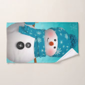 Snowman Bad Handdoek (Handdoek)