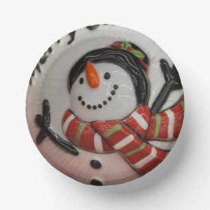 Snowman ball papieren kommen