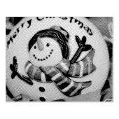 Snowman ball 	rubberstempel (Afrduk)