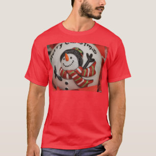 Snowman ball t-shirt