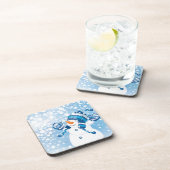 Snowman Bier Onderzetter (Rechterzijde)