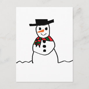 Snowman Briefkaart