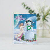 Snowman Briefkaart (Staand voorkant)