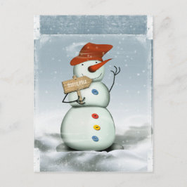 Snowman Briefkaart