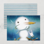 SNOWMAN BRIEFKAART (Voorkant / Achterkant)